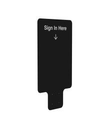 Sign for Evo Floor Stand