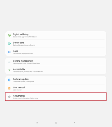 What Samsung tablet do I have? | Bosstab