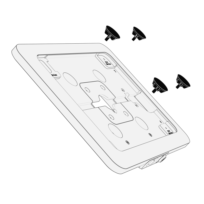 Elite Flex Arm With Card Reader Bracket (Side) | Bosstab | Bosstab