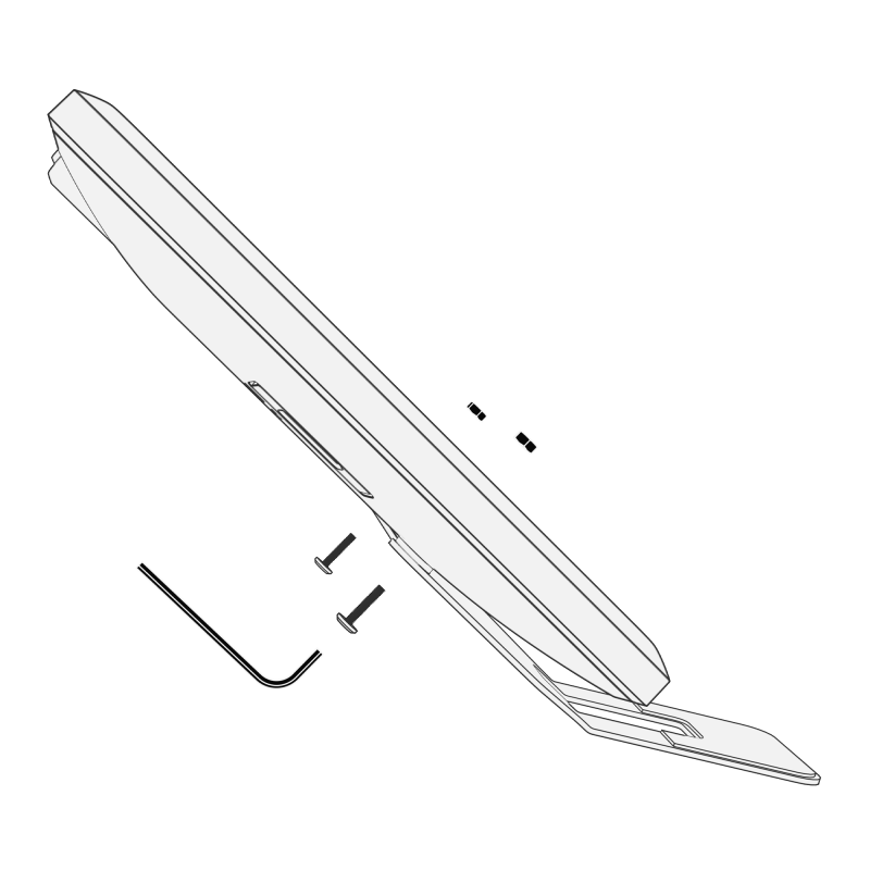 Gemini Dual With Card Reader Bracket (Upper/Lower) | Bosstab | Bosstab