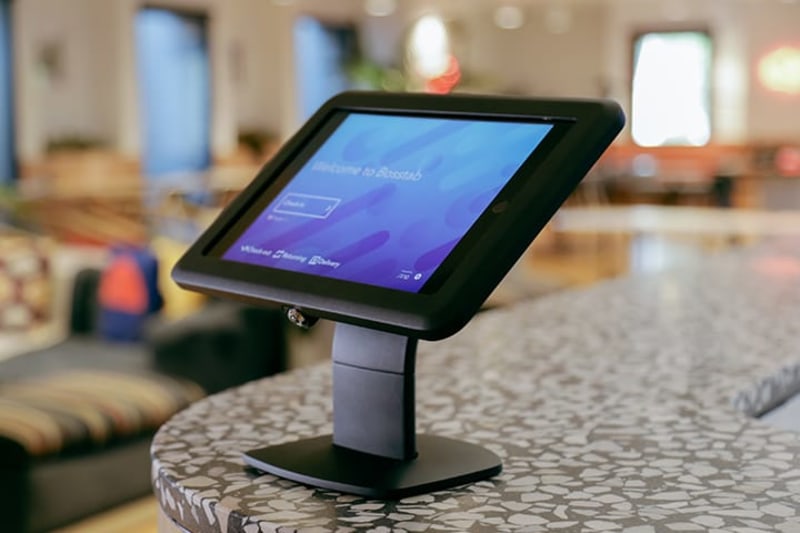 Visitor Management iPad Stands | Bosstab